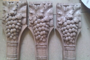 Woodwork for grapes